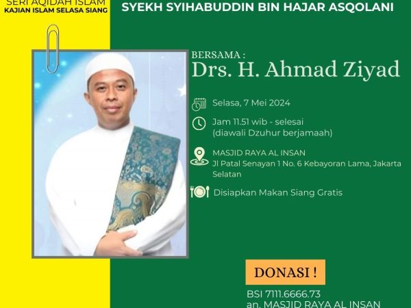 KAJIAN ISLAM SELASA SIANG 07 MEI 2024