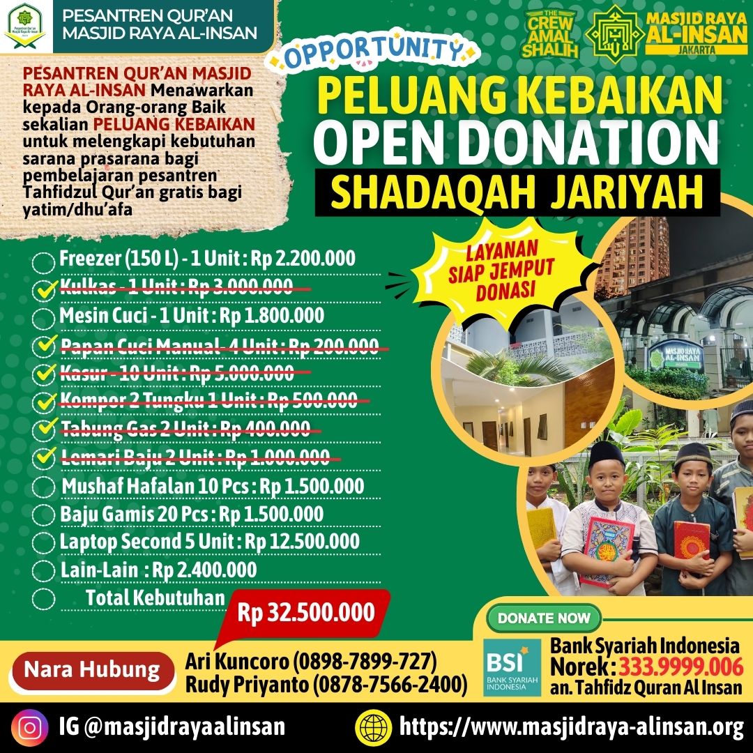 Pesantren Qur'an Masjid Raya Al-Insan